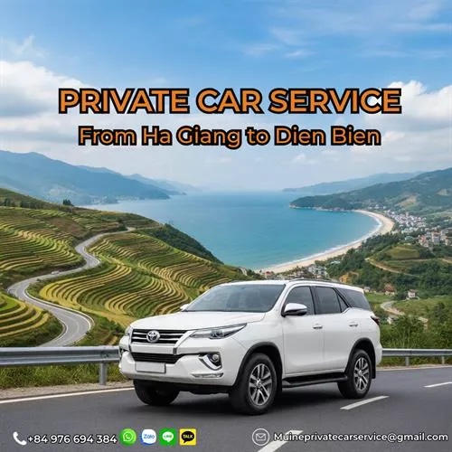 Ha Giang to Dien Bien Private Car